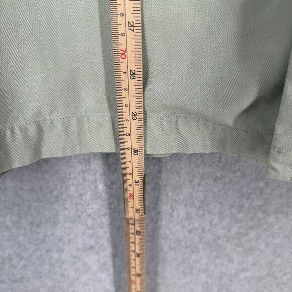 Tommy Bahama Mens Vintage 100% Silk Button Up Shirt Size XXL Green Camp Hawaiian - Picture 9 of 10